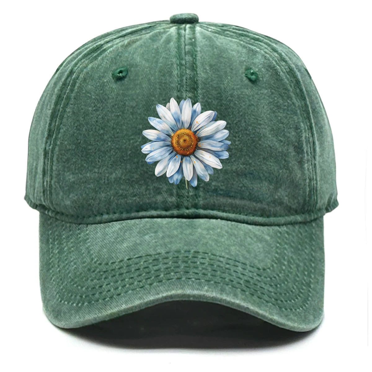 Adjustable Summer Cap For Women Men Flower Baseball Cap