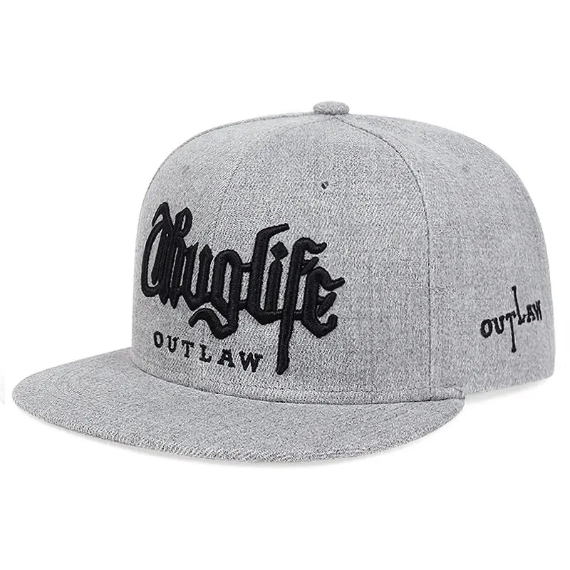 Thuglife Embroidered Adult Adjustable Hip-Hop Snapback Cap