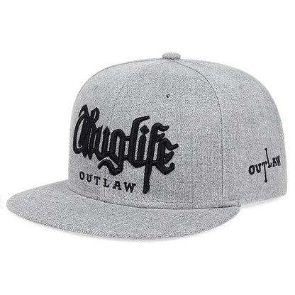 Thuglife Embroidered Adult Adjustable Hip-Hop Snapback Cap