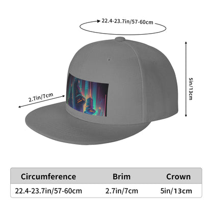 Neon City Snapback Cap