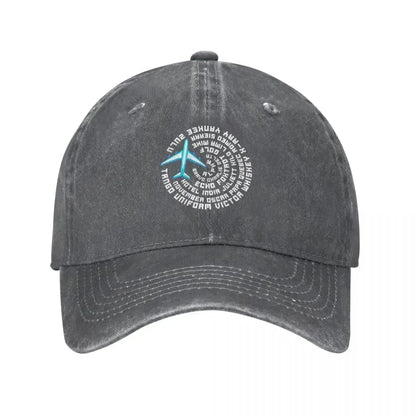 Phonetic Aviation Baseball Cap