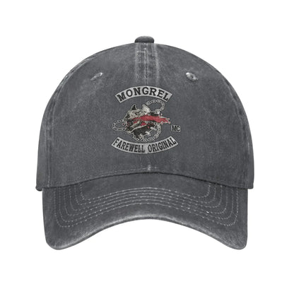 Mongrels Motorcycle Club Washed Baseball Cap