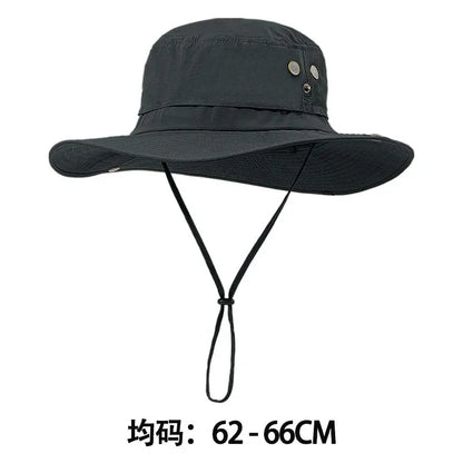 Foldable Wide Brim UV Protection Bucket Hat