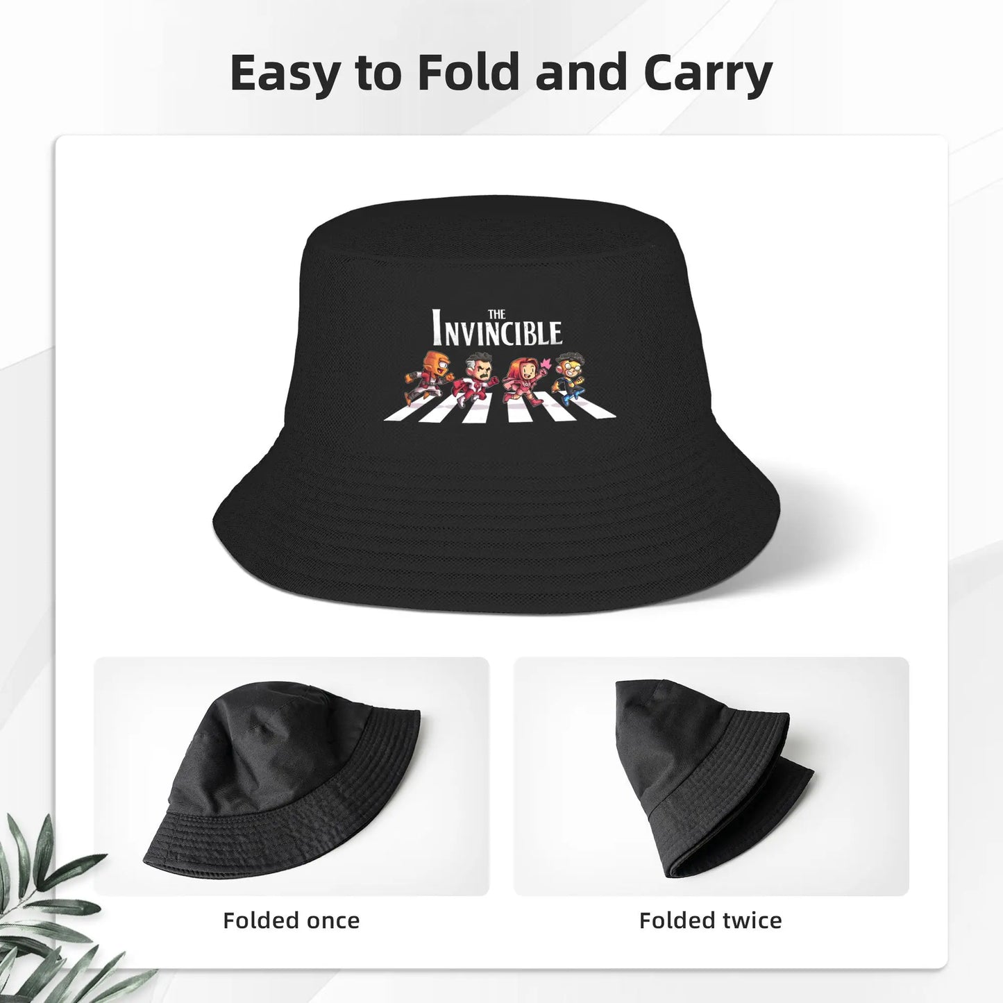 Invincible Kawaii Hero Bucket Hat