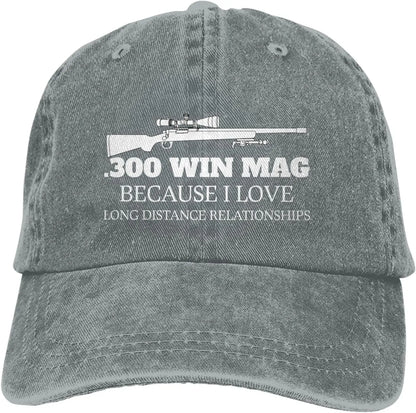 300 Win Mags Long Distance Baseball Cap