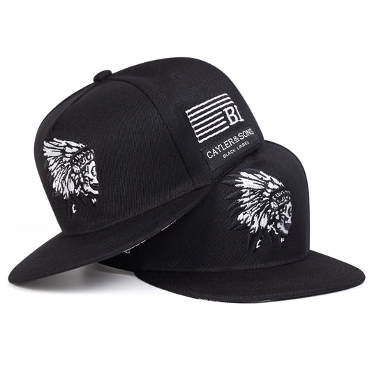 Unisex Embroidered Mesh Hip Hop Snapback Cap