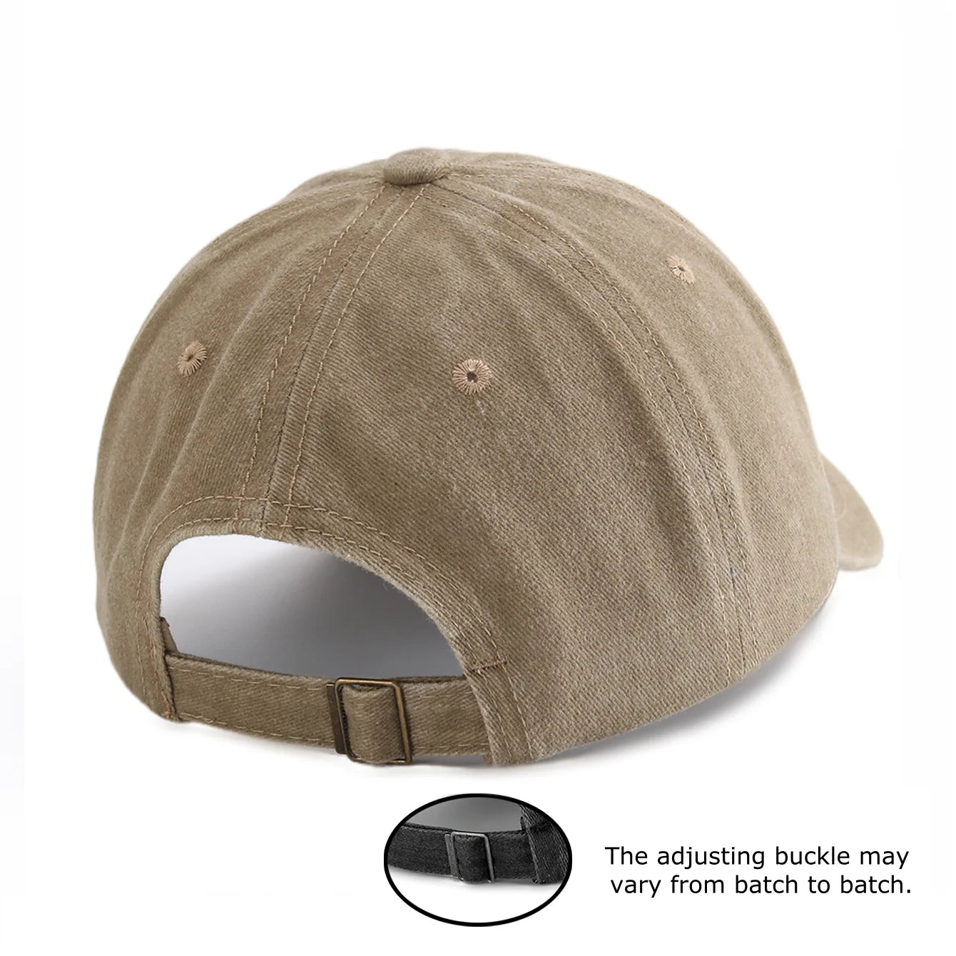 Black Cat Print Washed Baseball Cap