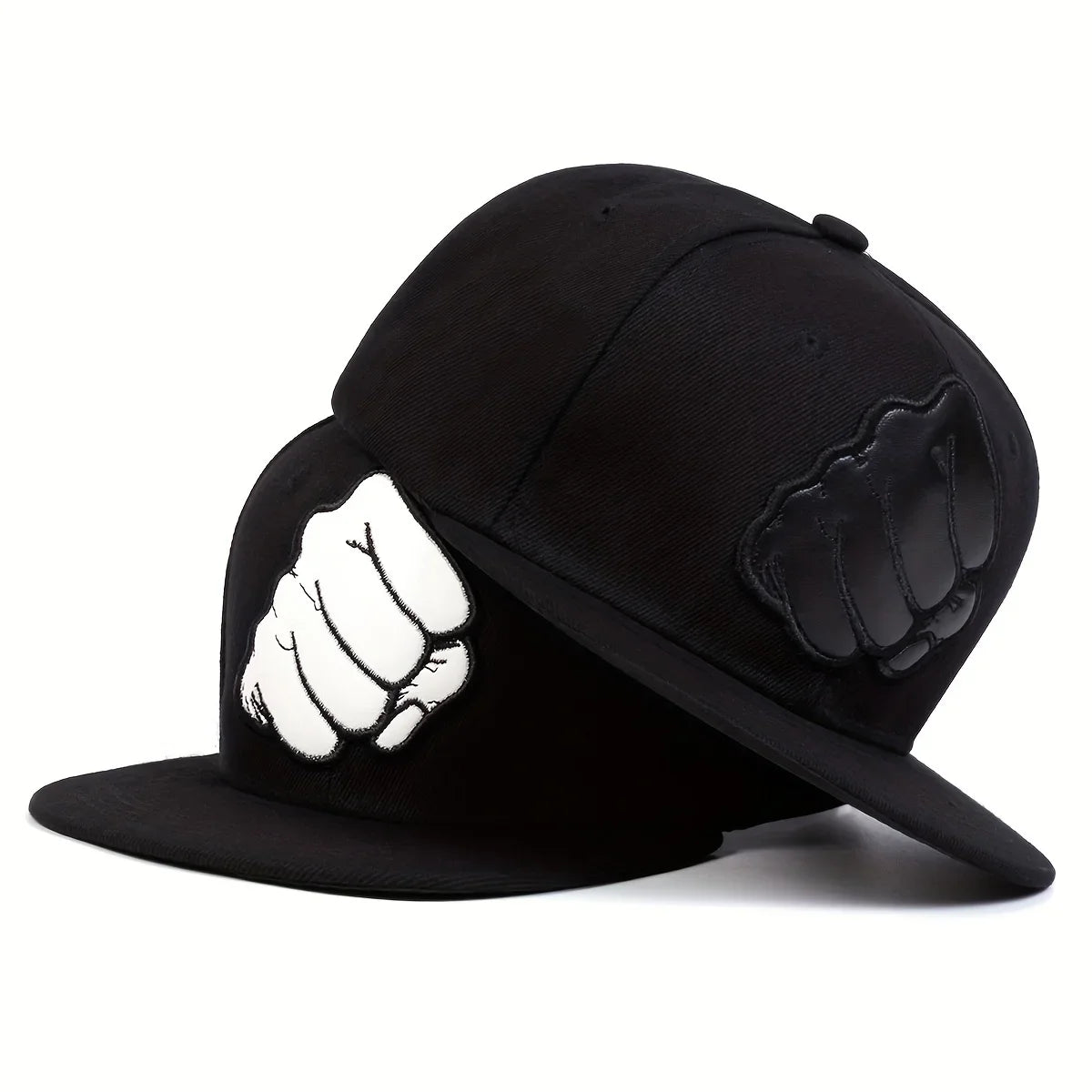 Fist Leather Label Snapback Cap