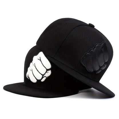 Fist Leather Label Snapback Cap