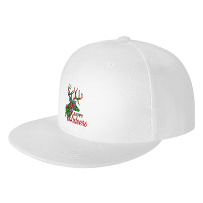 Happy Holiday Deer Hunting Snapback Cap