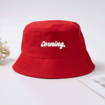 Custom Text Graphic Breathable Cotton Summer Bucket Hat