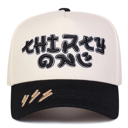 Lightning Embroidery Adjustable Sports Baseball Cap