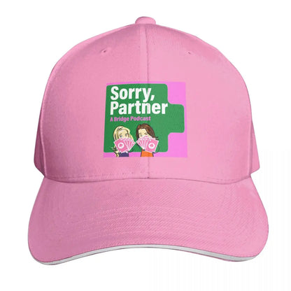 Sorry Partner Vintage Embroidered Baseball Cap