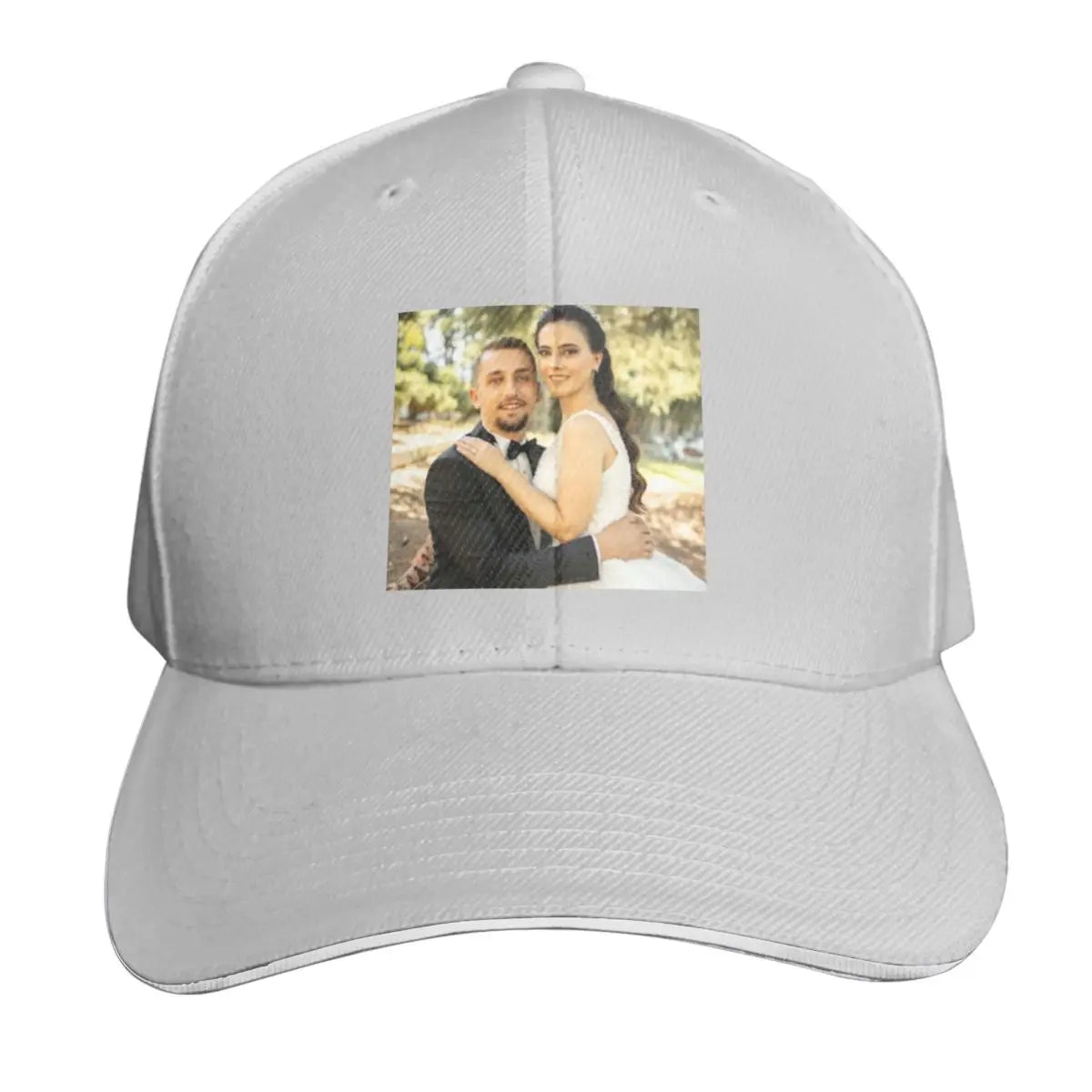 Personalised Wedding Photo Custom Baseball Cap