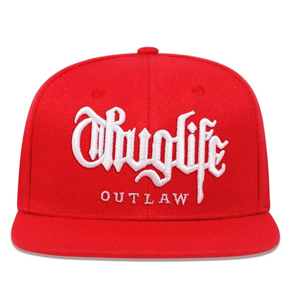 Thuglife Embroidered Adult Adjustable Hip-Hop Snapback Cap