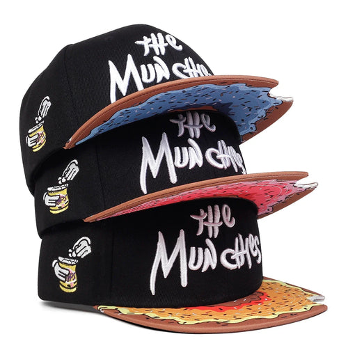 New Sweet Donut The Trendy Street Hip Hop Hat Skateboarding Hat Outdoor Sports Casual Sunshade Hat Male Female Same Baseball Hat Size 50-55cm