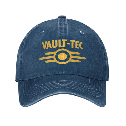 Vault Tec Logo Fallouted Game Sun Baseball Cap Unisex Teens