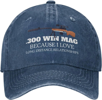 300 Win Mags Distance Baseball Cap
