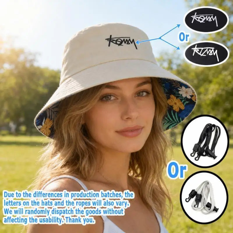 Reversible Bucket Hat Floral