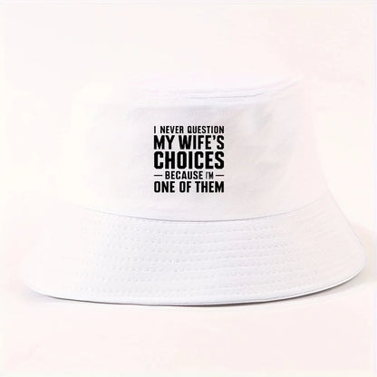 Wife's Choices Foldable Breathable Bucket Hat