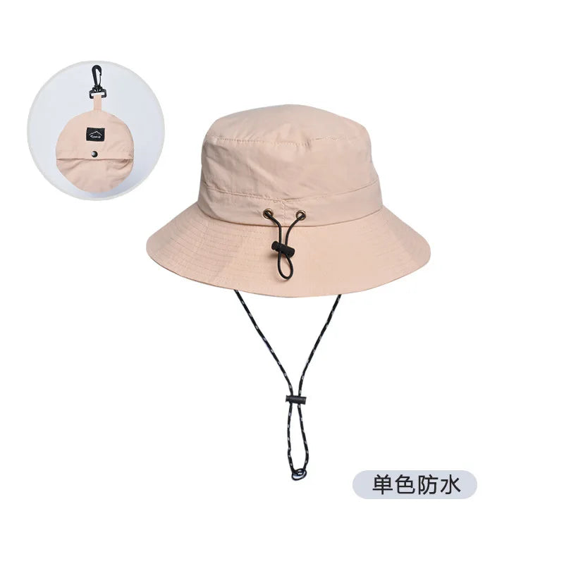 Waterproof Packable UV Protection Safari Bucket Hat