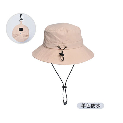 Waterproof Packable UV Protection Safari Bucket Hat