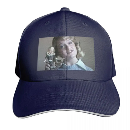 Susan Olsen And Cindy Doll Graphic Baseball Cap
