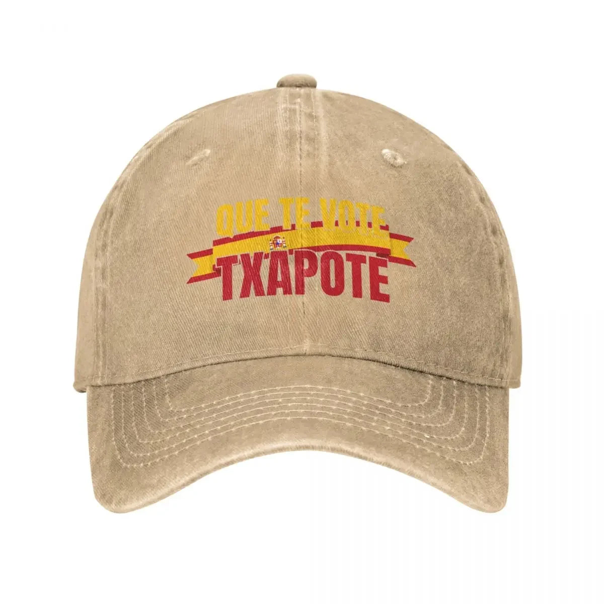 Que Te Vote Washed Baseball Cap