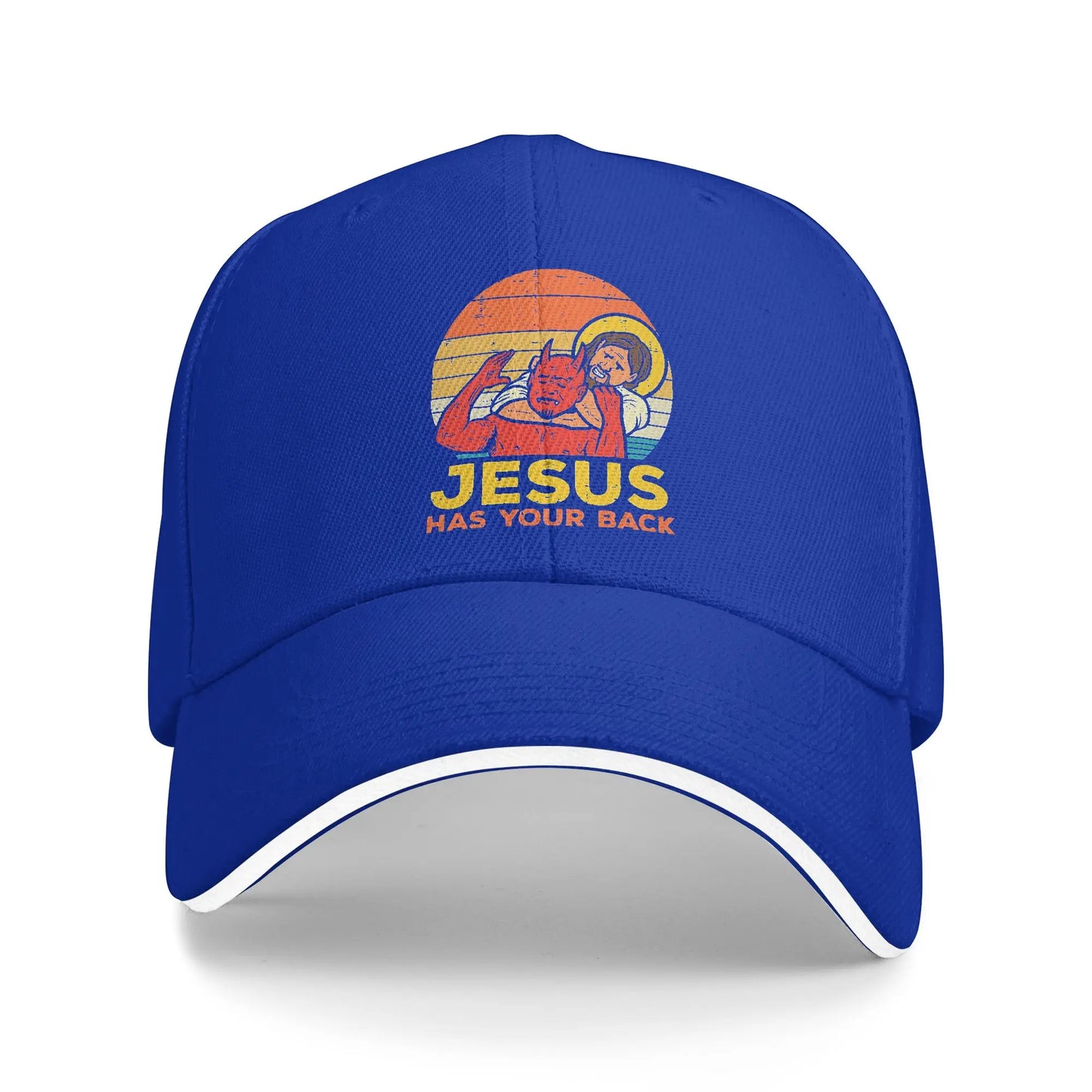 Jesus Has Your Back Baseball Cap