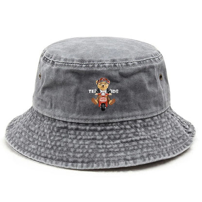 Custom Retro Ride Washed Bucket Hat