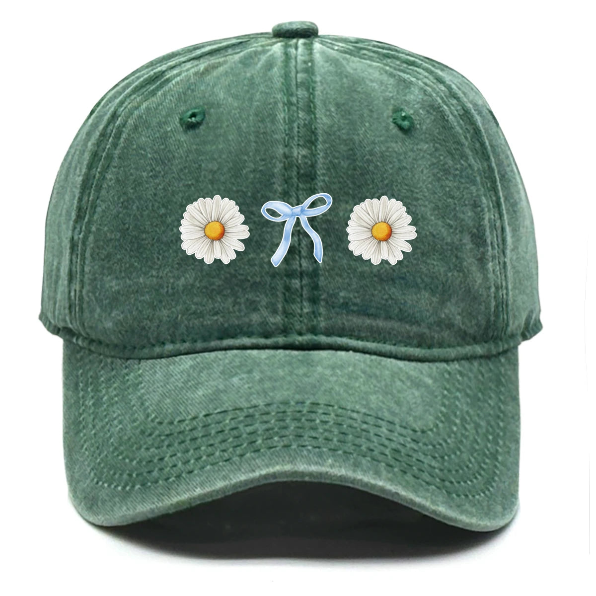 Adjustable Summer Cap For Women Men Flower Baseball Cap