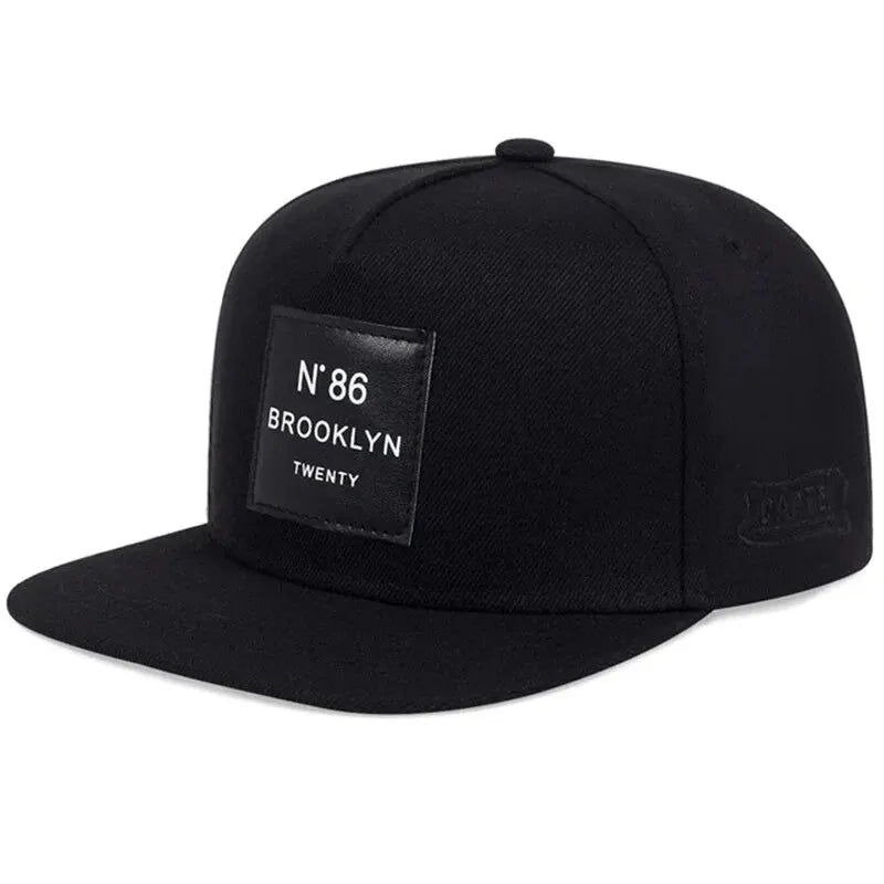 Brooklyn Embroidered Hip Hop Snapback Cap