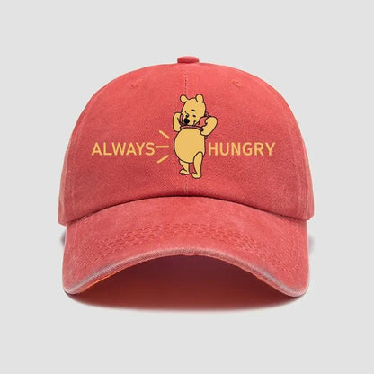 Cute Pooh Bear Adjustable Baseball Cap