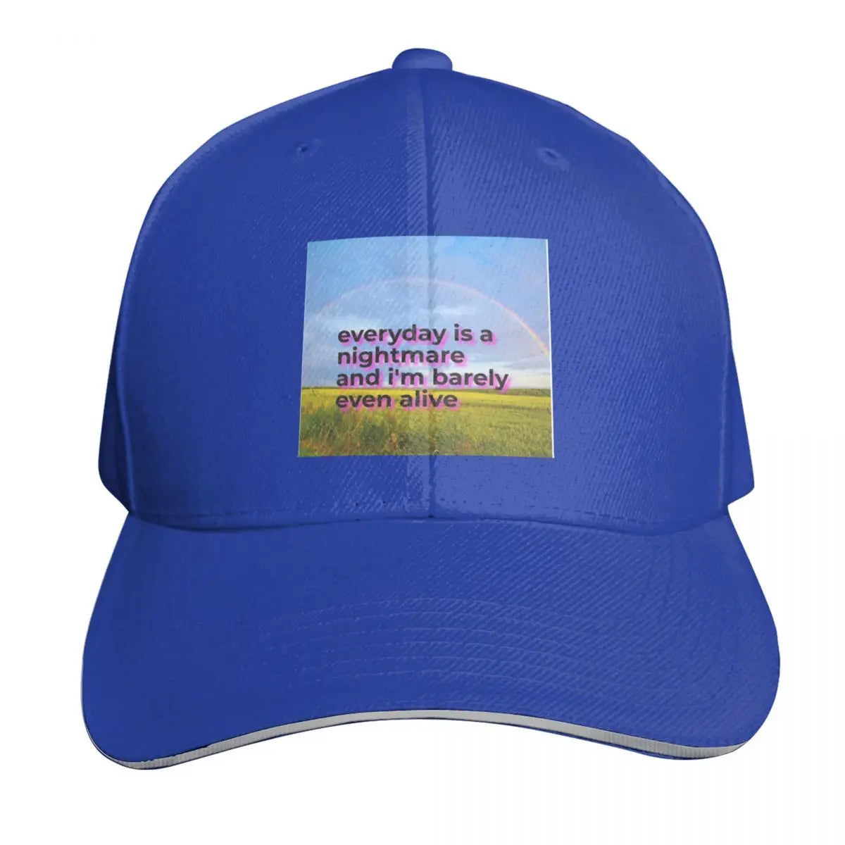 Inspirational Quote Low Profile Unstructured Baseball Cap