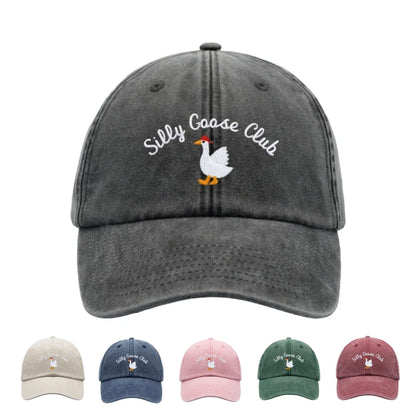 Vintage Chicken Print Adjustable Baseball Cap