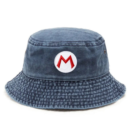 Retro Gaming Washed Cotton Bucket Hat