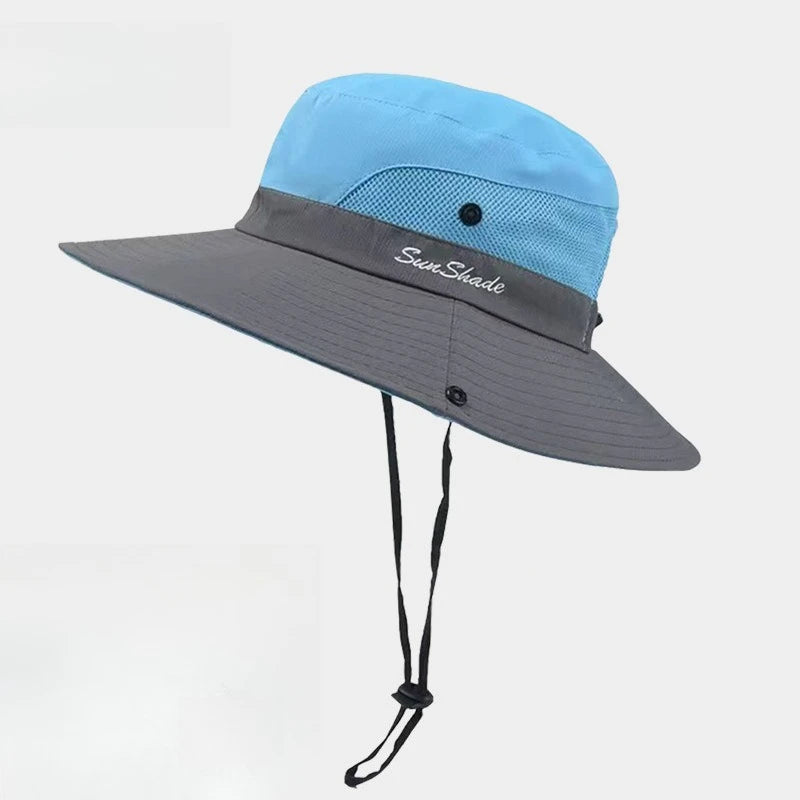 Full Coverage UV Blocking Outdoor Fishing Bucket Hat