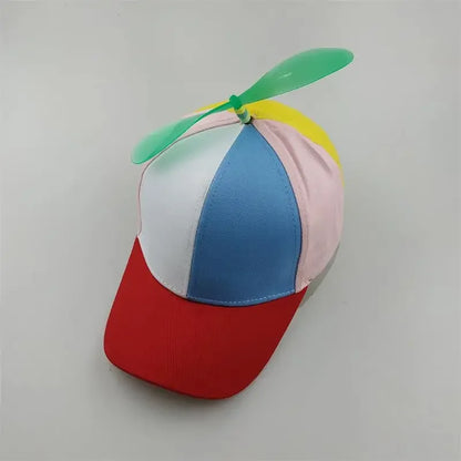 Fashion Colorful Bamboo Dragonfly Patchwork Baseball Cap Adult Size 52-61Cm