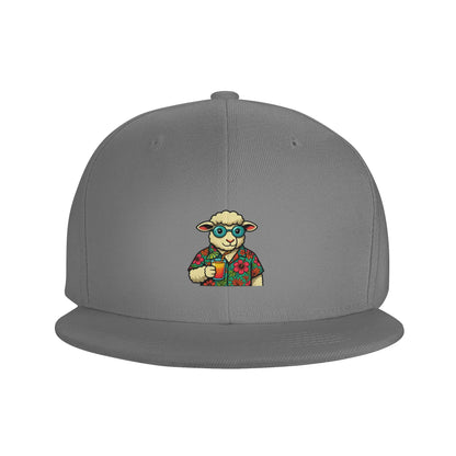 Fashion Pop Art Holiday Sheep Snapback Cap