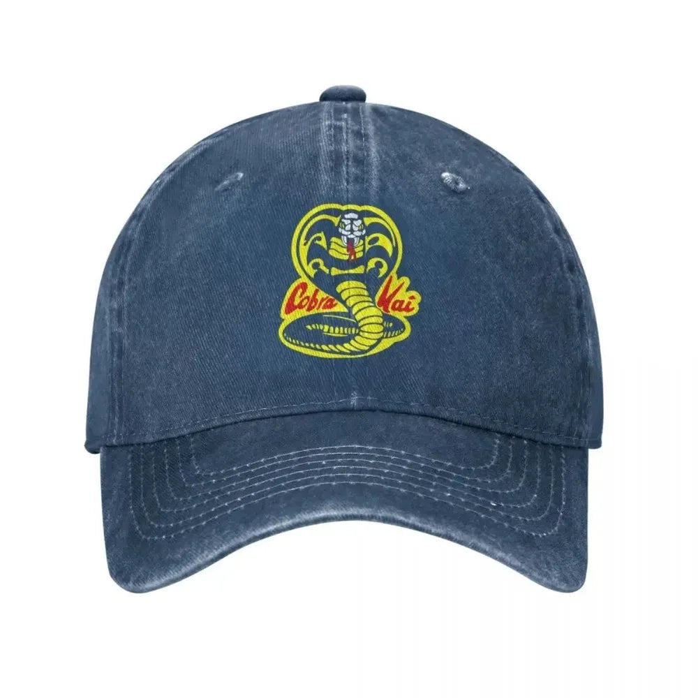 Cobra Kai Denim Snapback Baseball Cap