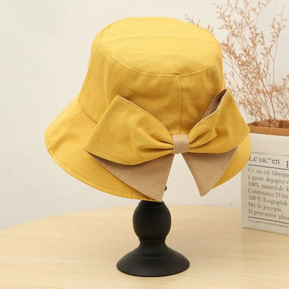 Women Cotton Fabric Cotton Bucket Hats