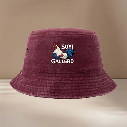 Rooster Pattern Fisherman Hat Outdoor