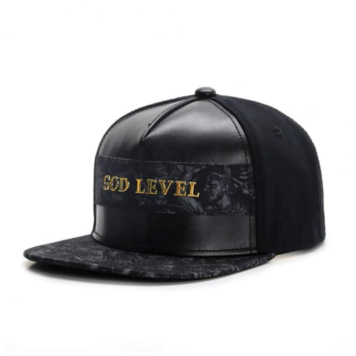 ADVISORY Alphabet Label Flat Brim Unisex Snapback Cap