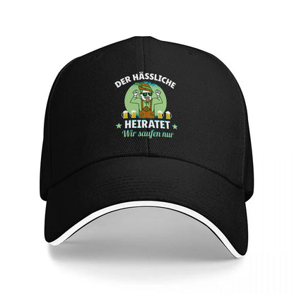 Der Hässliche Heiratet Owl Baseball Cap