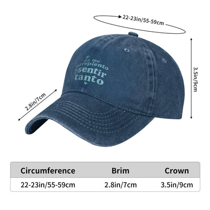 K-Karoled NMADST New Album Distressed Denim Baseball Cap