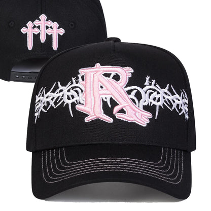 R Cross Embroidered Baseball Cap