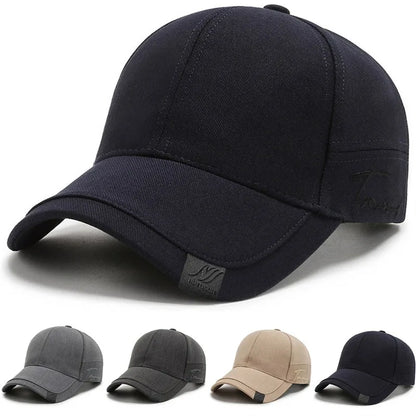 High Quality Solid Baseball Caps For Men Outdoor Cotton Cap Bone Men Trucker Hats