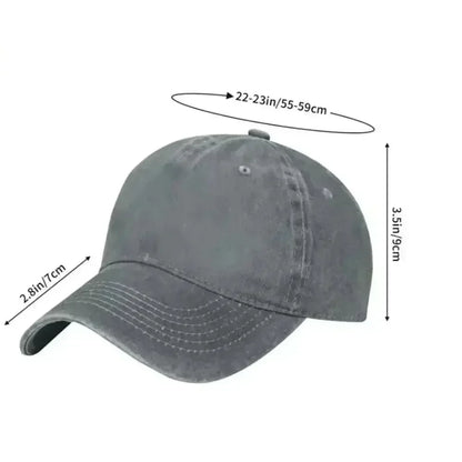 Classic Denim Powerhouse Gym Baseball Caps For Men Women Summer Adjustable