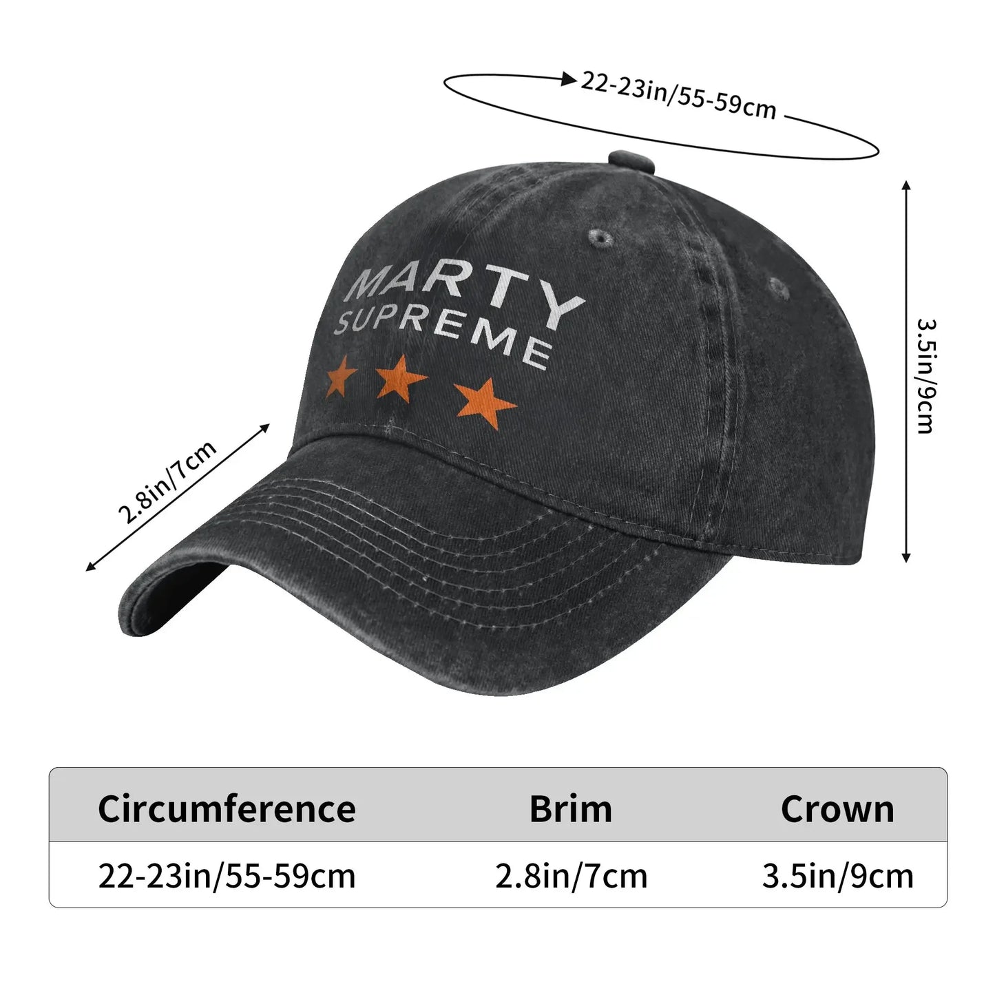 Marty Supreme Movie Baseball Cap
