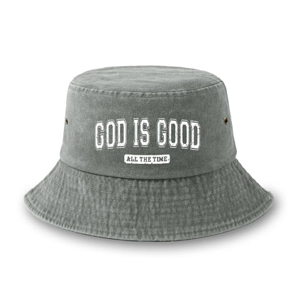 Reversible God Is Good Bucket Hat